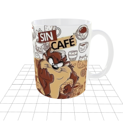 TAZA DEMONIO TASMANIA CAFÉ