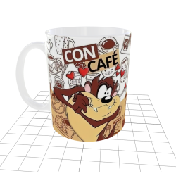 TAZA DEMONIO TASMANIA CAFÉ