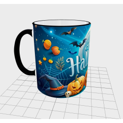 TAZA HALLOWEEN CALABAZAS