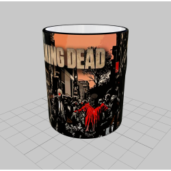 TAZA THE WALKING DEAD