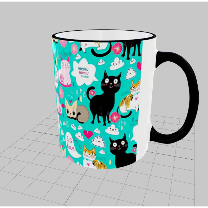 TAZA CAT LOVE