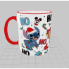 TAZA  STITCH NAVIDAD