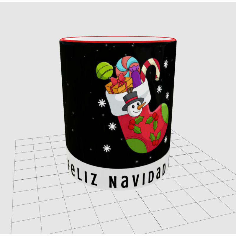 TAZA  FELIZ NAVIDAD 2025