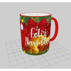 TAZA PINGUINO NAVIDAD
