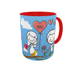 TAZA SAN VALENTIN ENAMORADOS