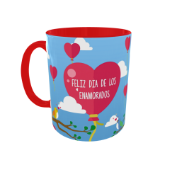 TAZA SAN VALENTIN ENAMORADOS