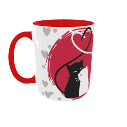 TAZA SAN VALENTIN LOVE YOU