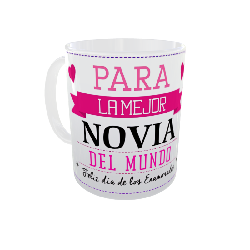 TAZA AMOR MEJOR NOVIA