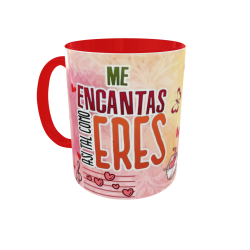 TAZA AMOR ME ENCANTAS