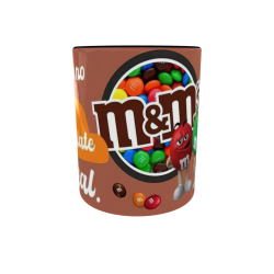 TAZA AMOR SIMIL M&MS