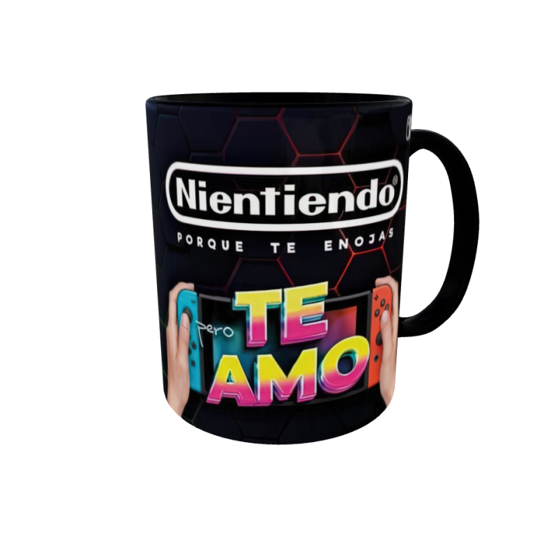 TAZA AMOR SIMIL NINTENDO