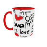 TAZA AMOR LOVE